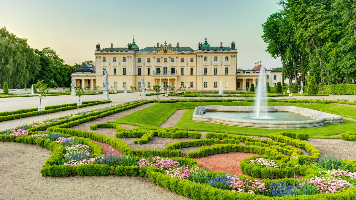 Białystok — Pałac Branickich i ogrody
