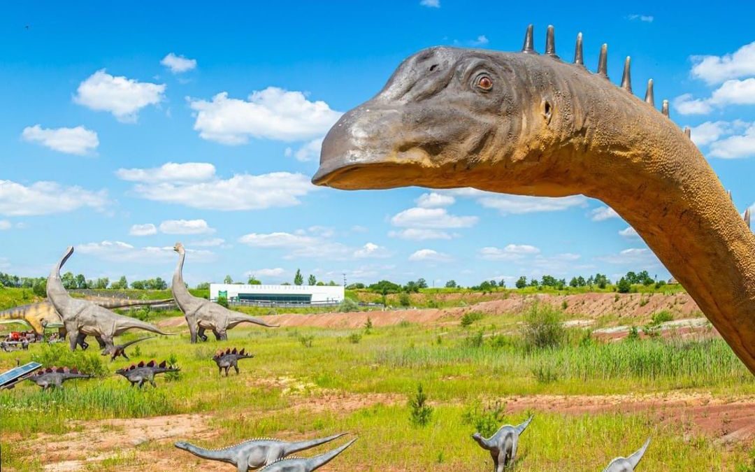 JuraPark Krasiejów — prehistoryczne modele i tunel czasu