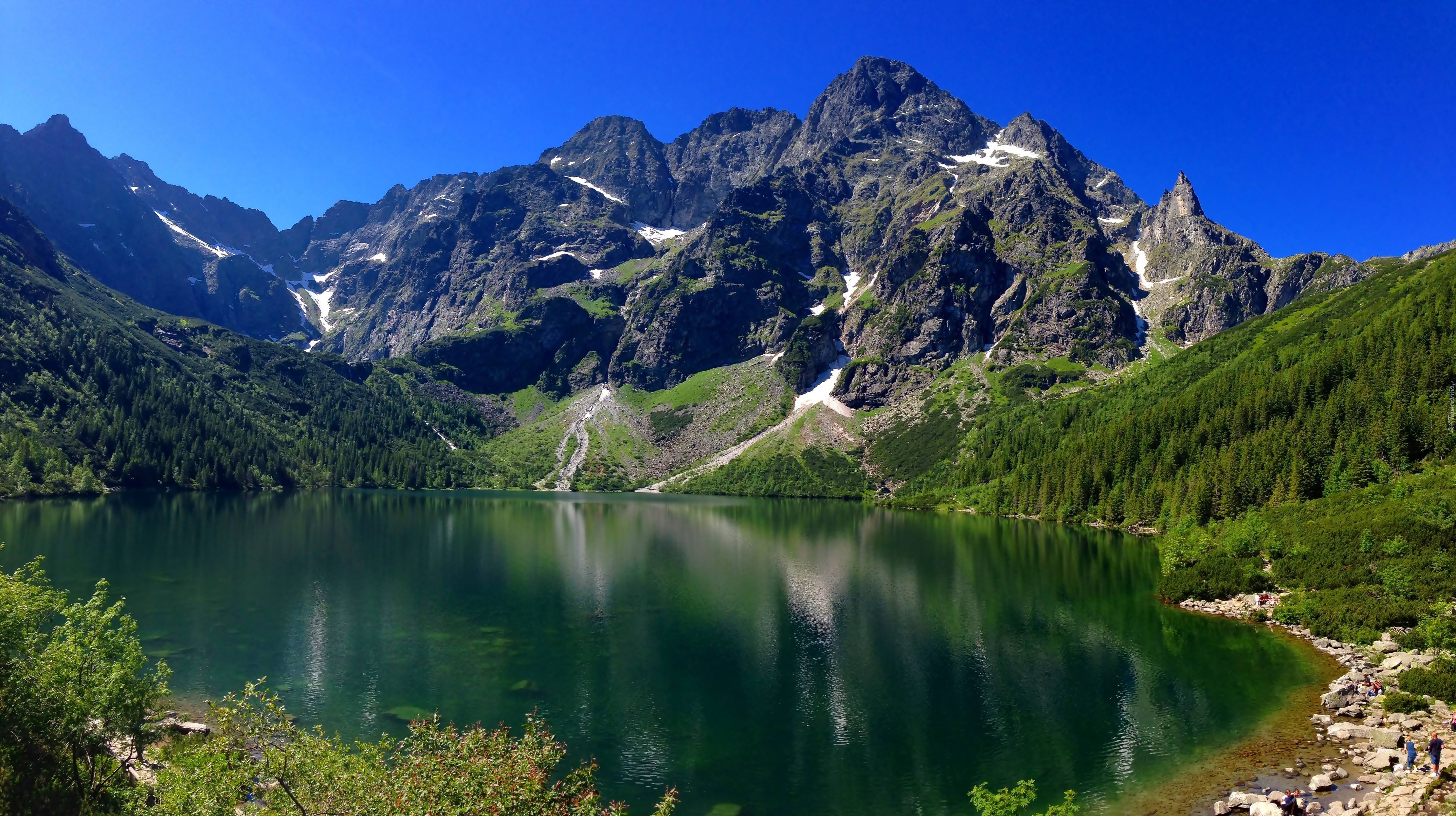 Tatry — Morskie Oko i granitowe szczyty