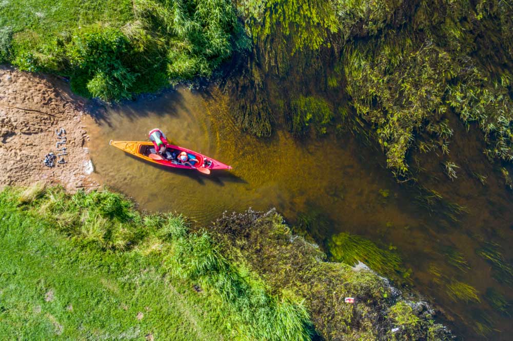 Rzeka Wkra — spokojne spływy kajakowe